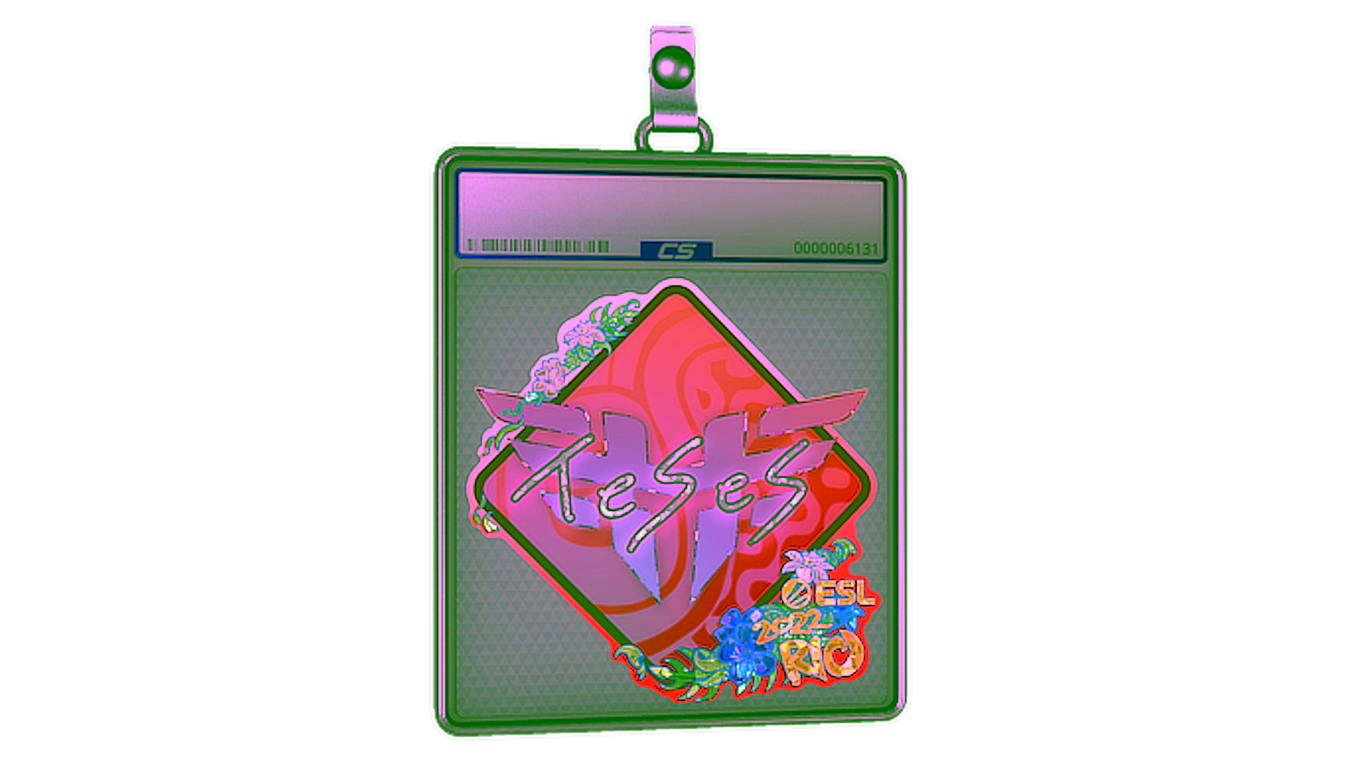 Anzeige für Sticker Slab | TeSeS (Glitter) | Rio 2022
