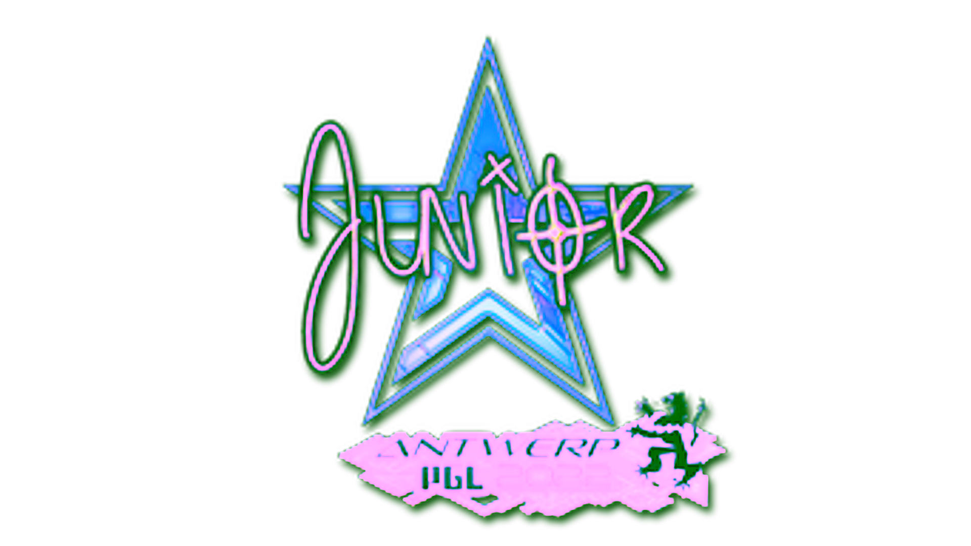 Mostrar para Sticker | junior (Holo) | Antwerp 2022