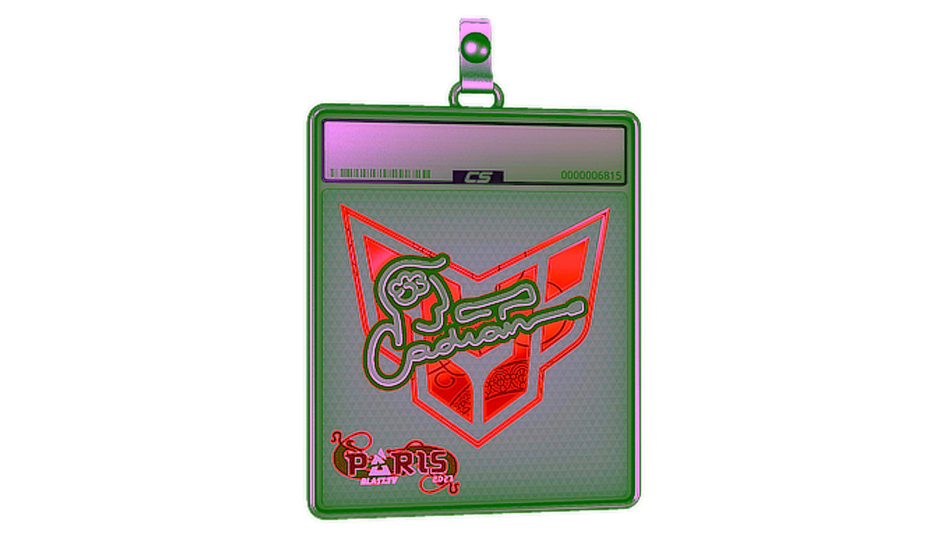 Display for Sticker Slab | cadiaN (Holo) | Paris 2023