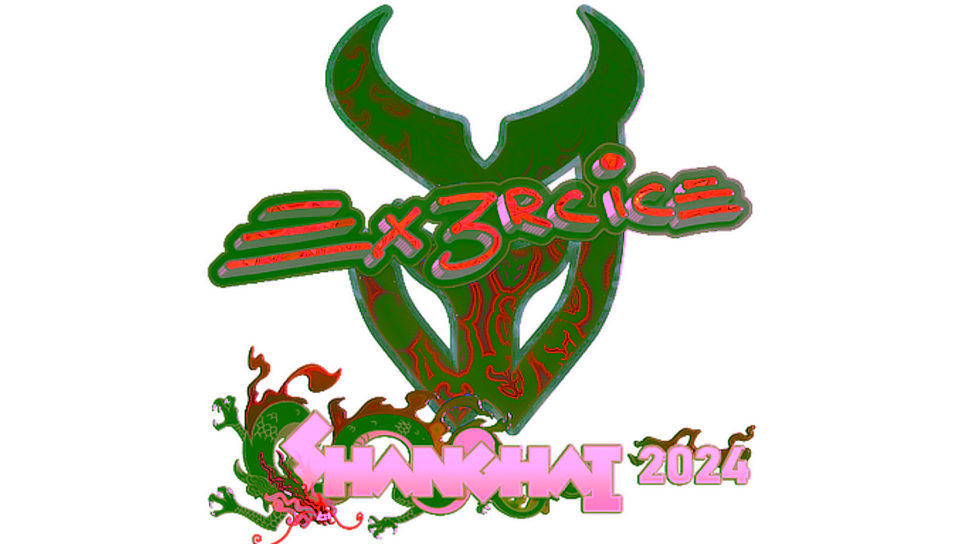 Display for Sticker | Ex3rcice (Holo) | Shanghai 2024