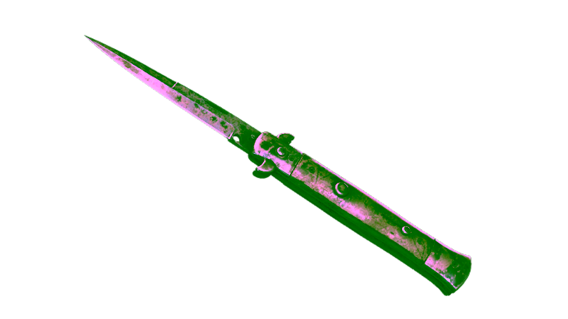 Display for ★ StatTrak™ Stiletto Knife | Scorched (Battle-Scarred)