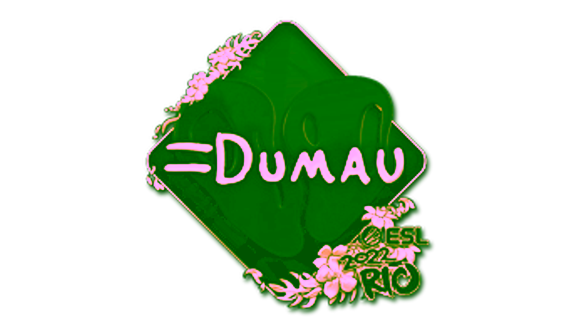 Rodyti Sticker | dumau (Gold) | Rio 2022