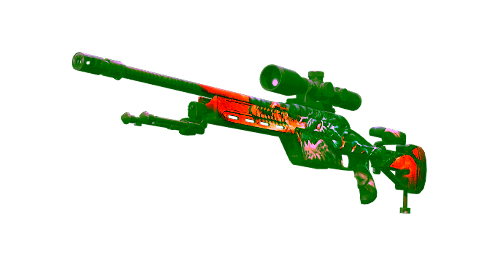 Display for StatTrak™ SSG 08 | Dragonfire (Minimal Wear)