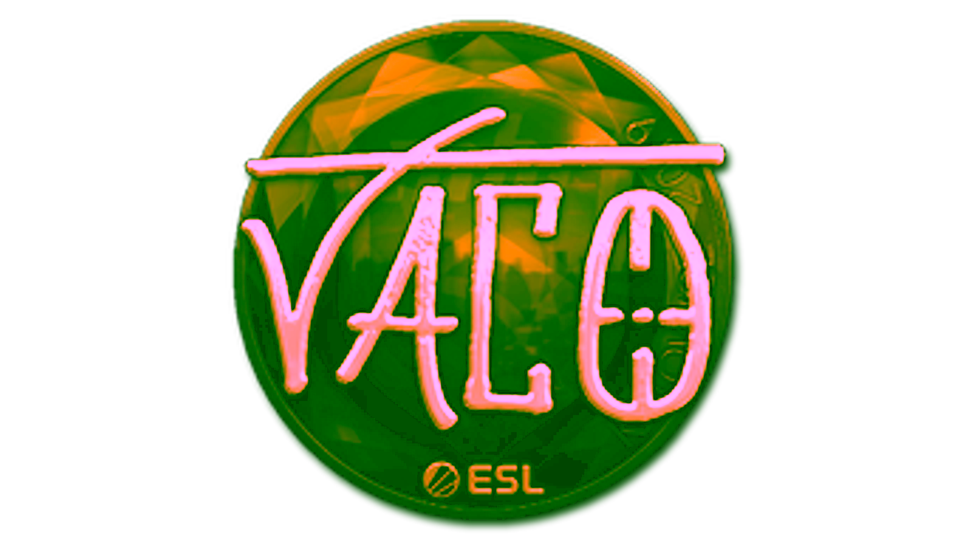 Sticker | TACO (Gold) | Katowice 2019 için görüntü