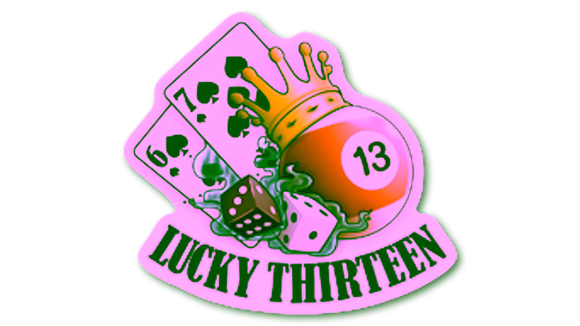 Display for Sticker | Lucky 13