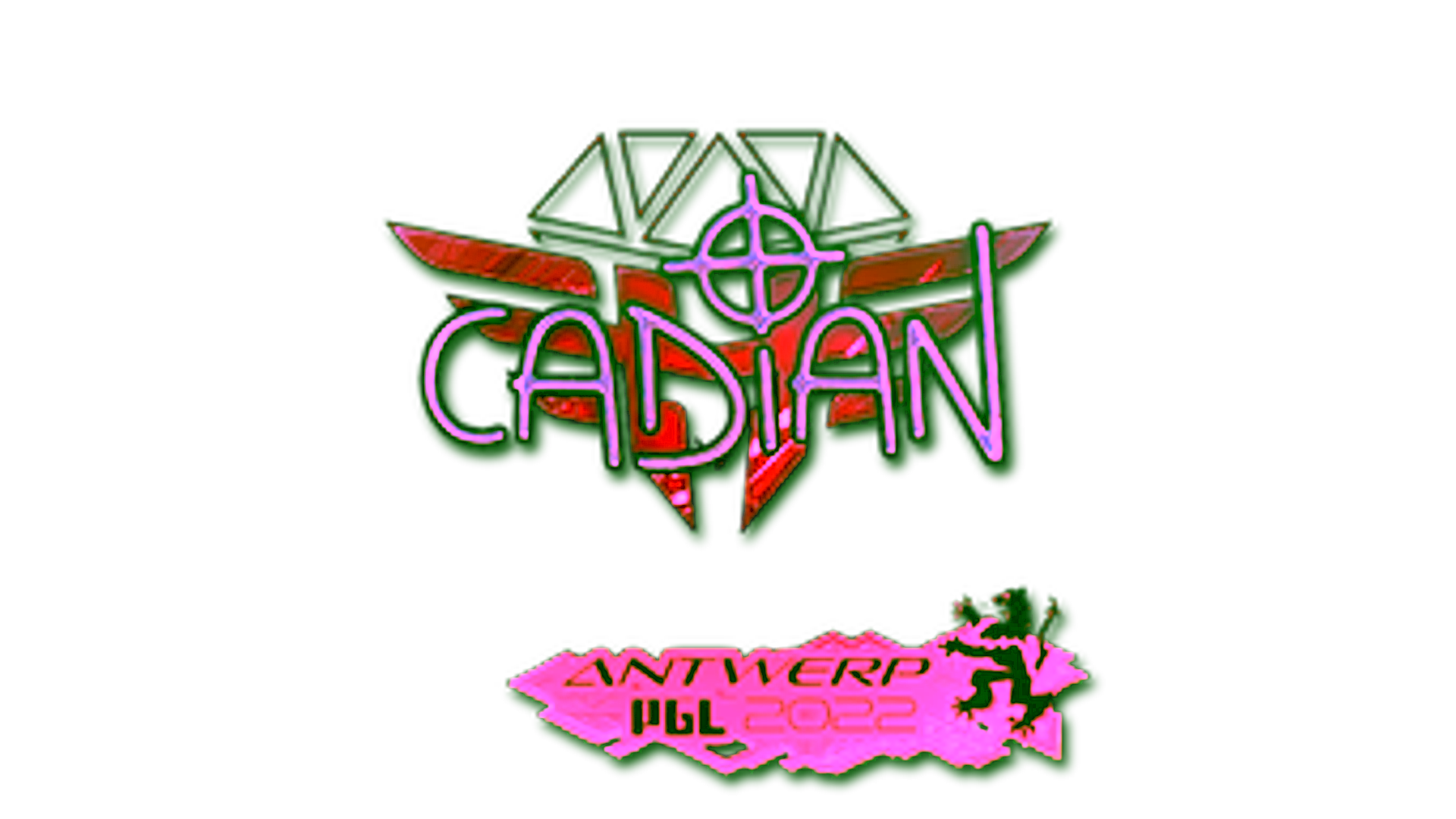 Wyświetl dla Sticker | cadiaN (Holo) | Antwerp 2022