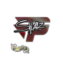 Sticker skullz Paris 2023