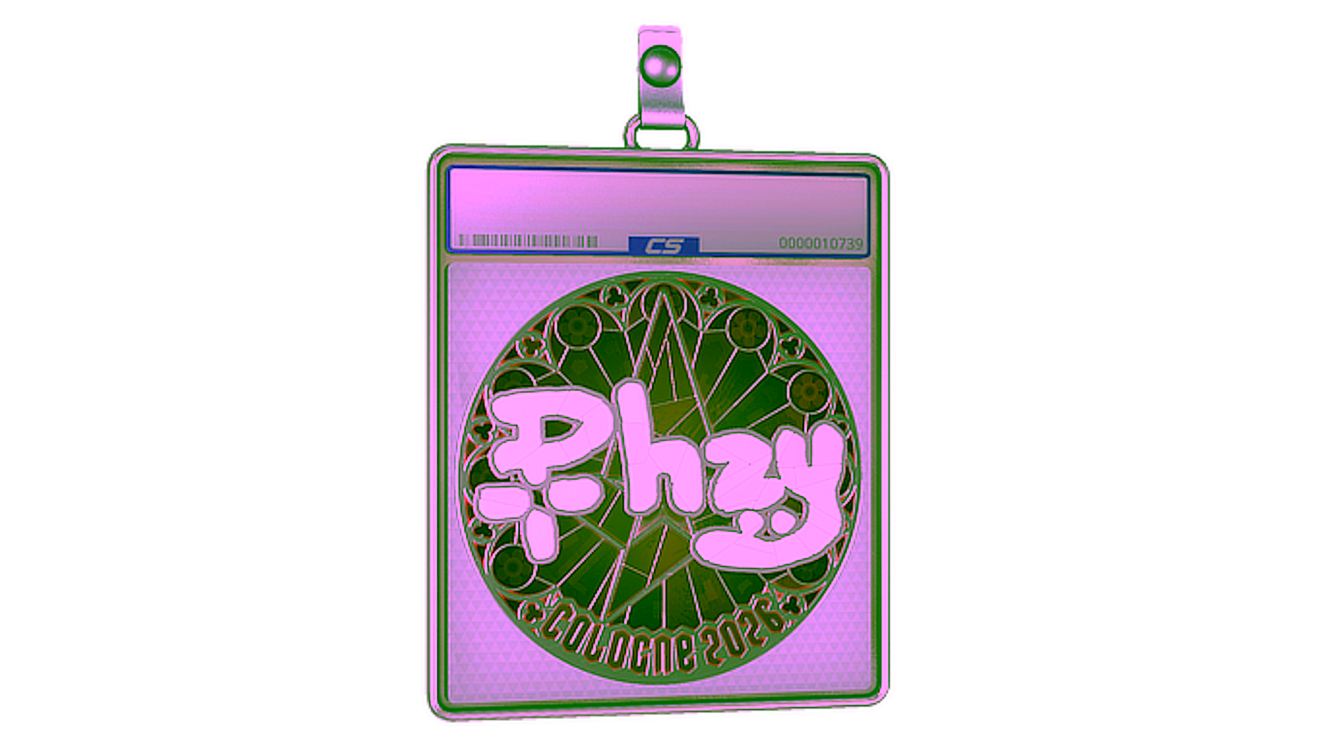 Display for Sticker Slab | phzy (Foil) | Cologne 2026