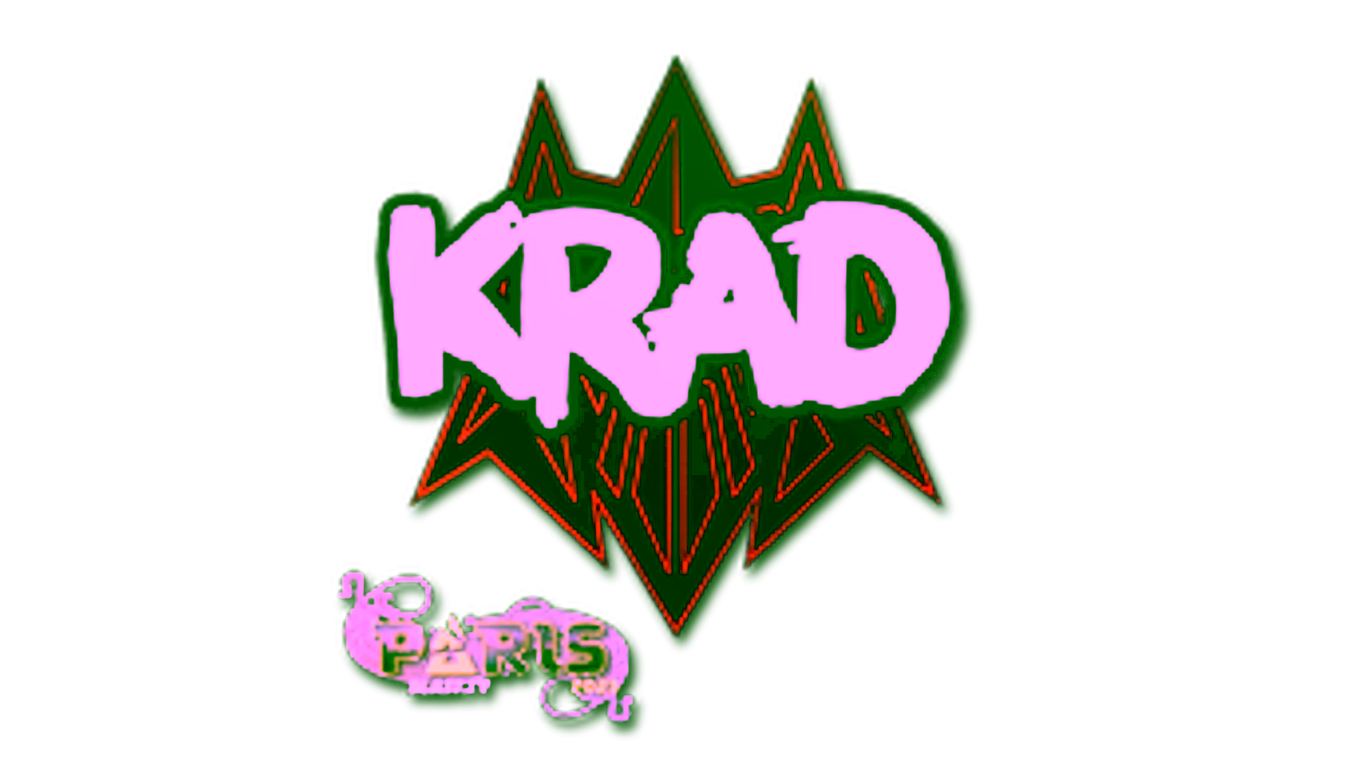 Display for Sticker | Krad | Paris 2023