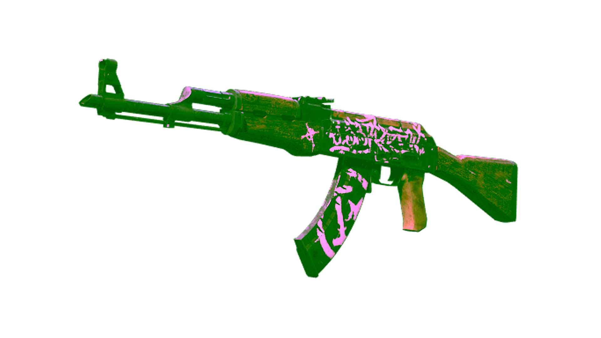 Display for StatTrak™ AK-47 | Wasteland Rebel (Well-Worn)