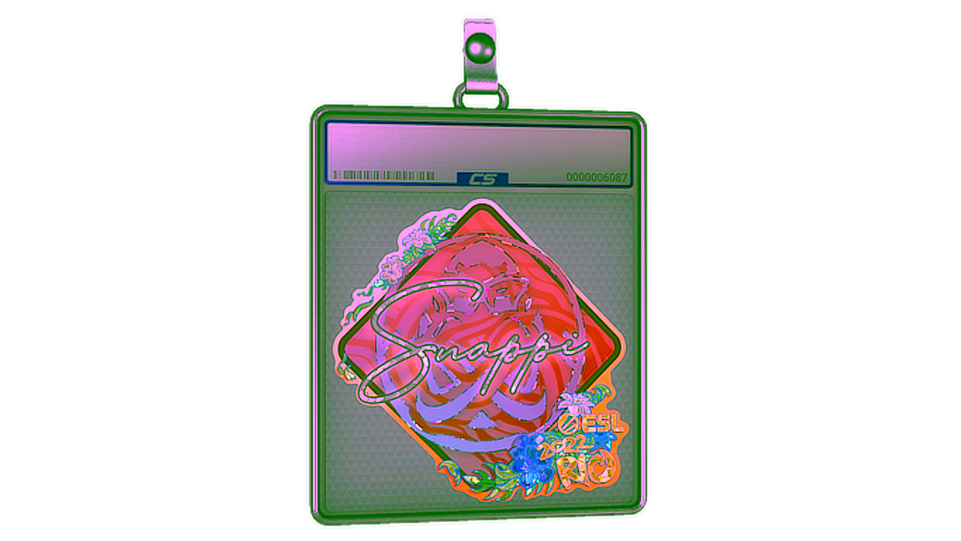 Display for Sticker Slab | Snappi (Glitter) | Rio 2022