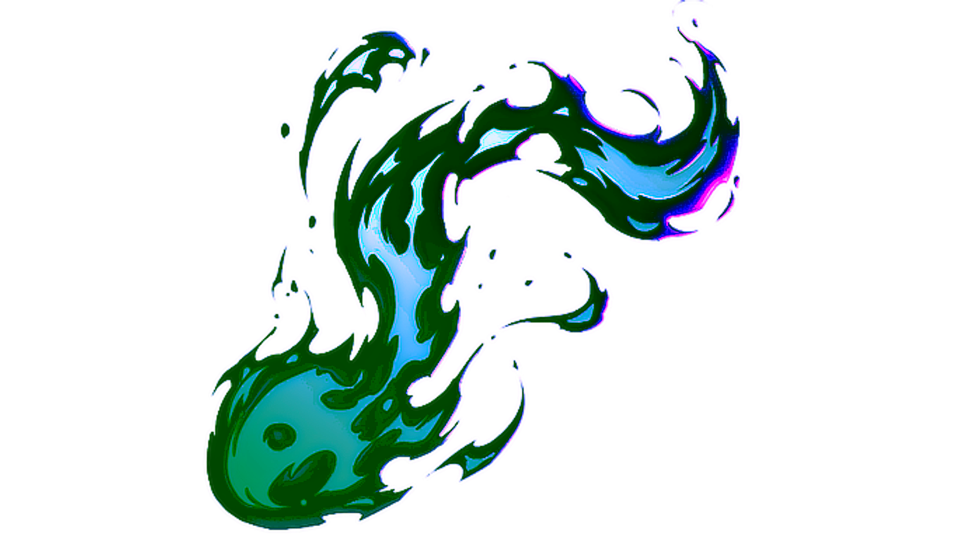 Wyświetl dla Sticker | Winding Scorch (Foil)