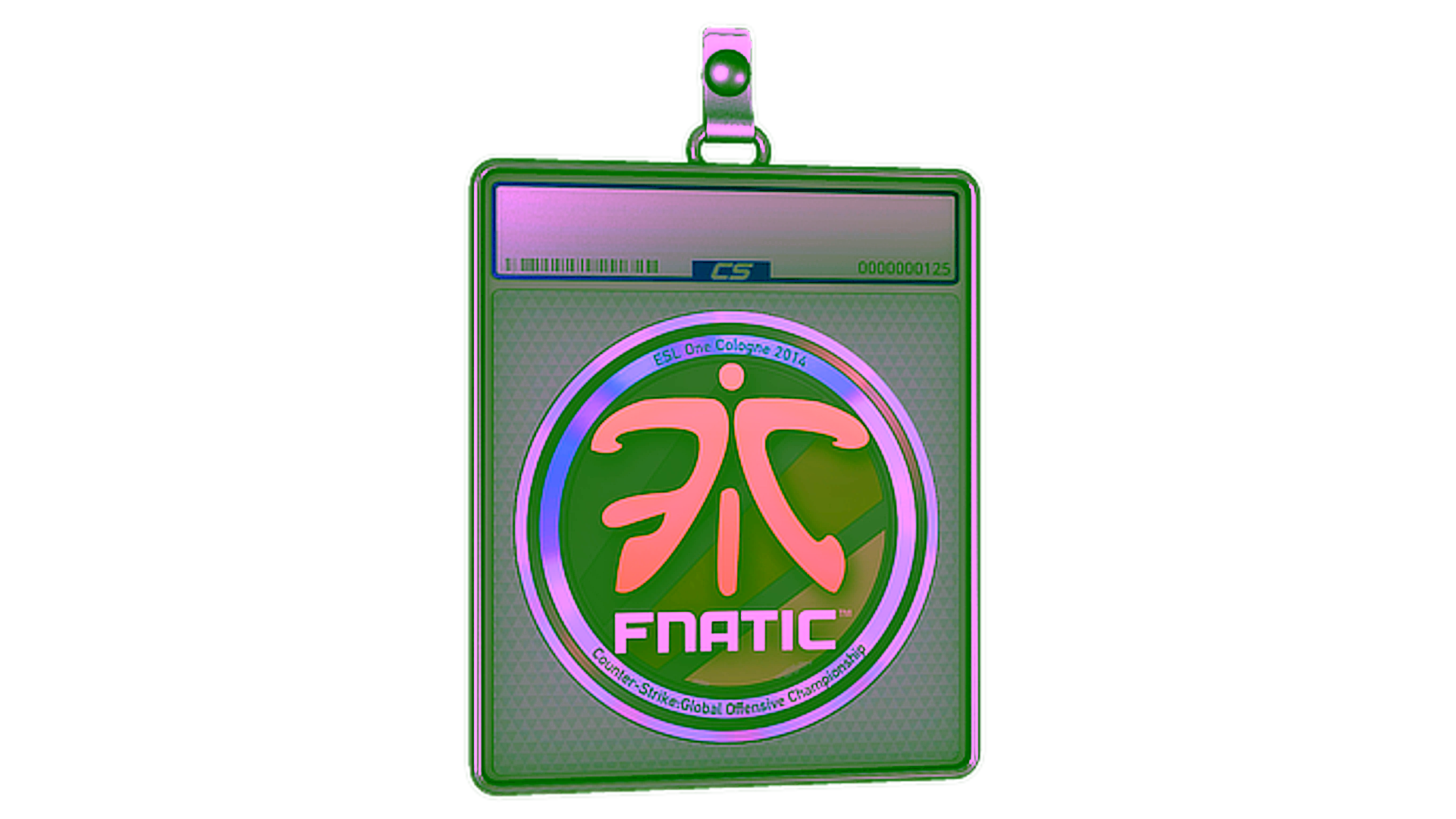 Display for Sticker Slab | Fnatic (Holo) | Cologne 2014
