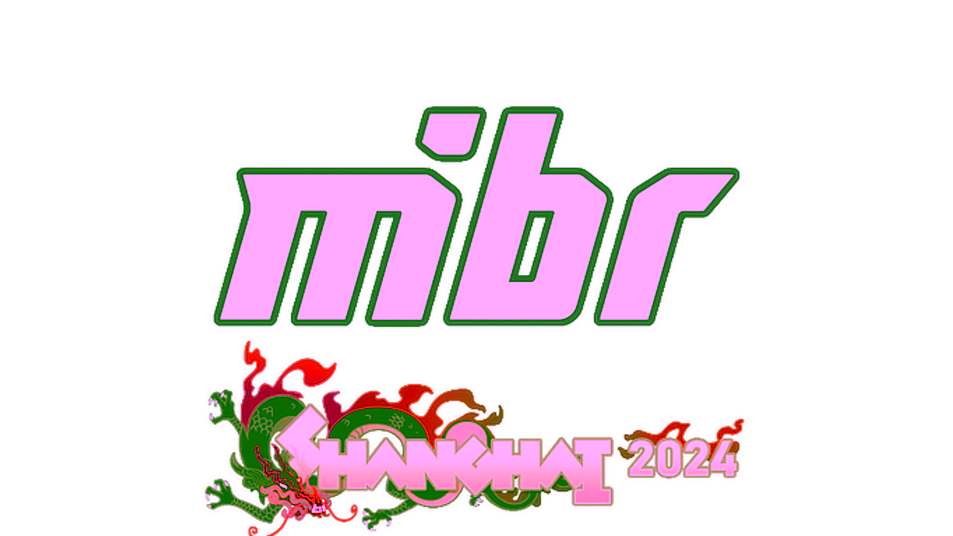 Display for Sticker | MIBR | Shanghai 2024