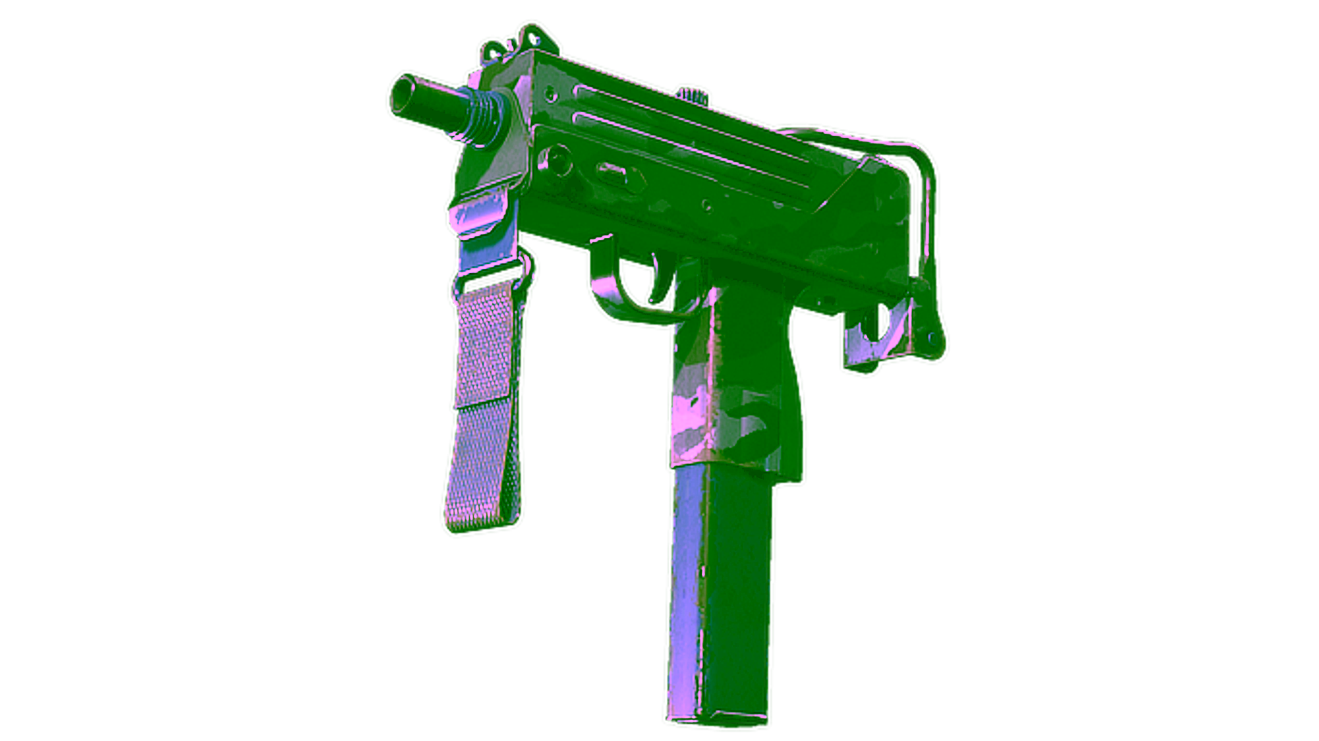 Display for Souvenir MAC-10 | Storm Camo (Well-Worn)