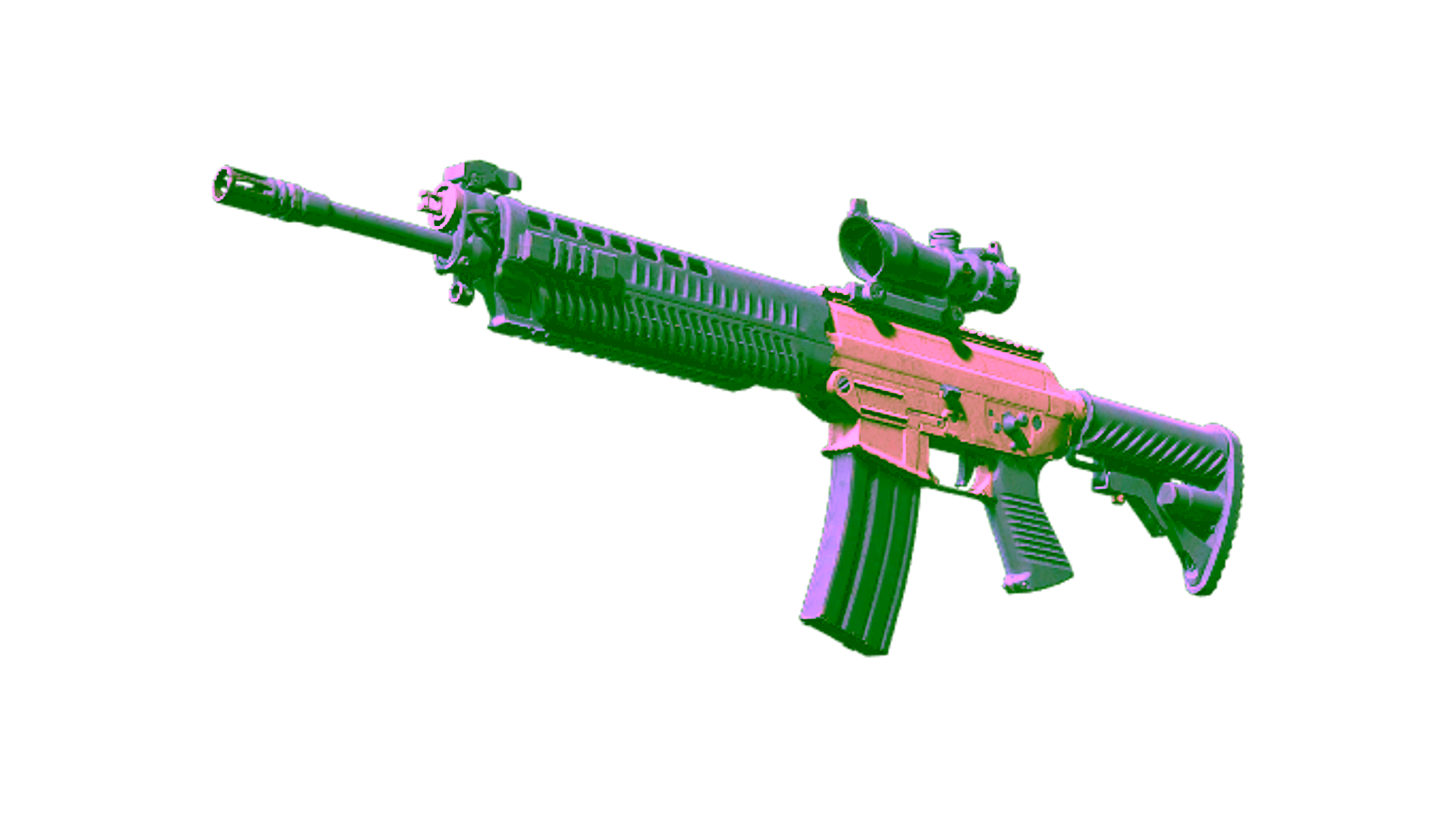 Display for Souvenir SG 553 | Tornado (Field-Tested)
