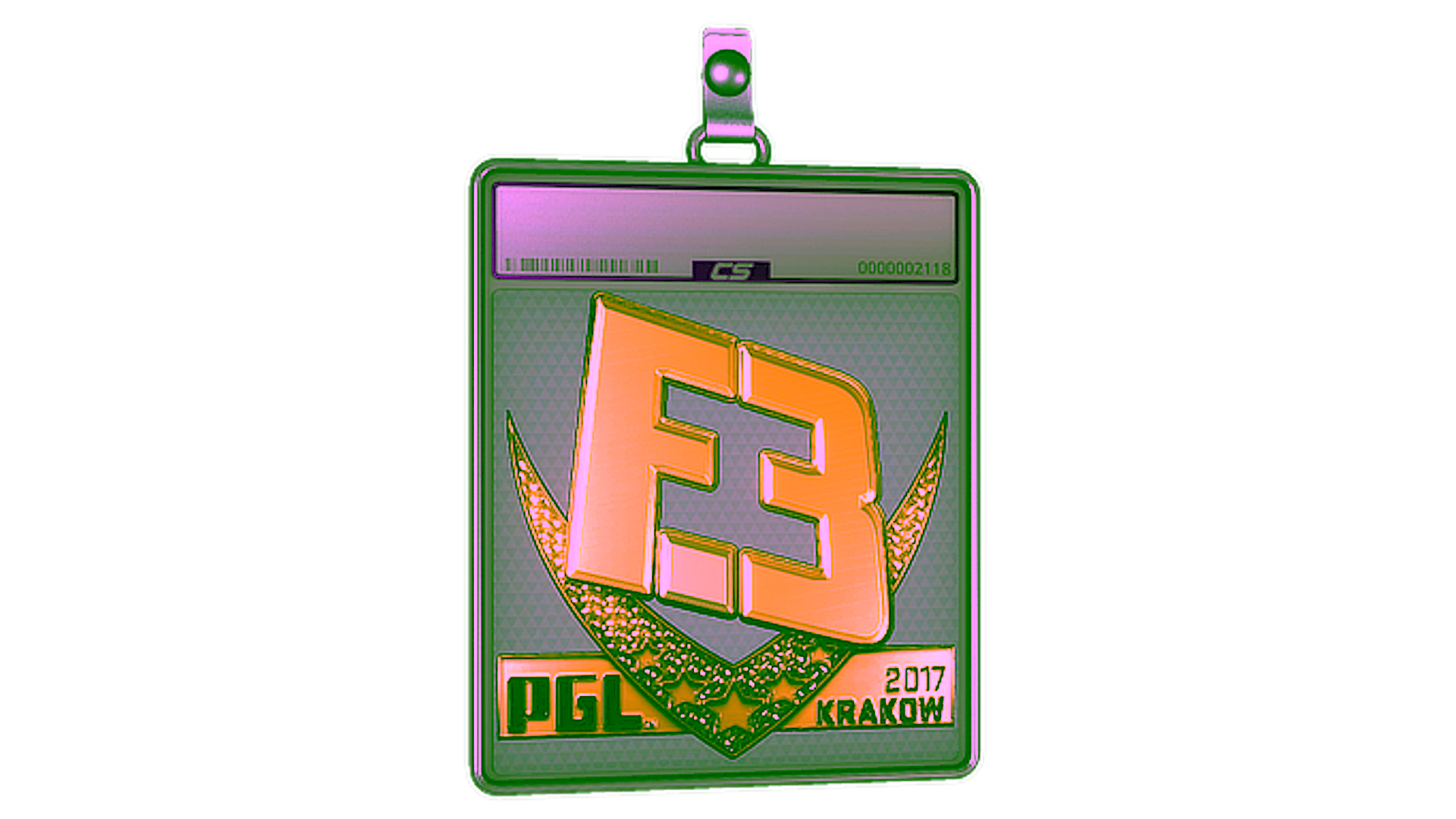 Anzeige für Sticker Slab | Flipsid3 Tactics (Gold) | Krakow 2017