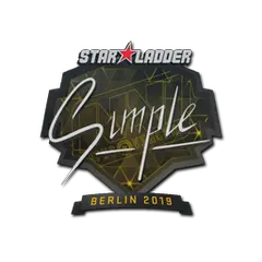 Sticker s1mple Berlin 2019