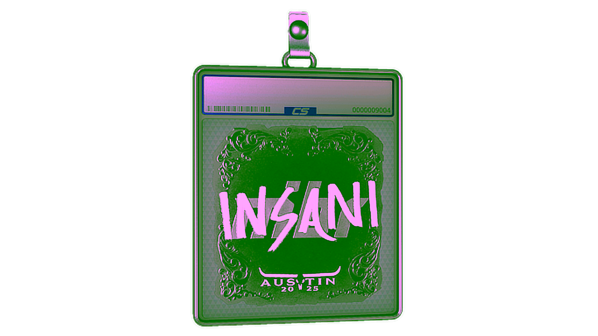 Дисплей для Sticker Slab | insani (Foil) | Austin 2025