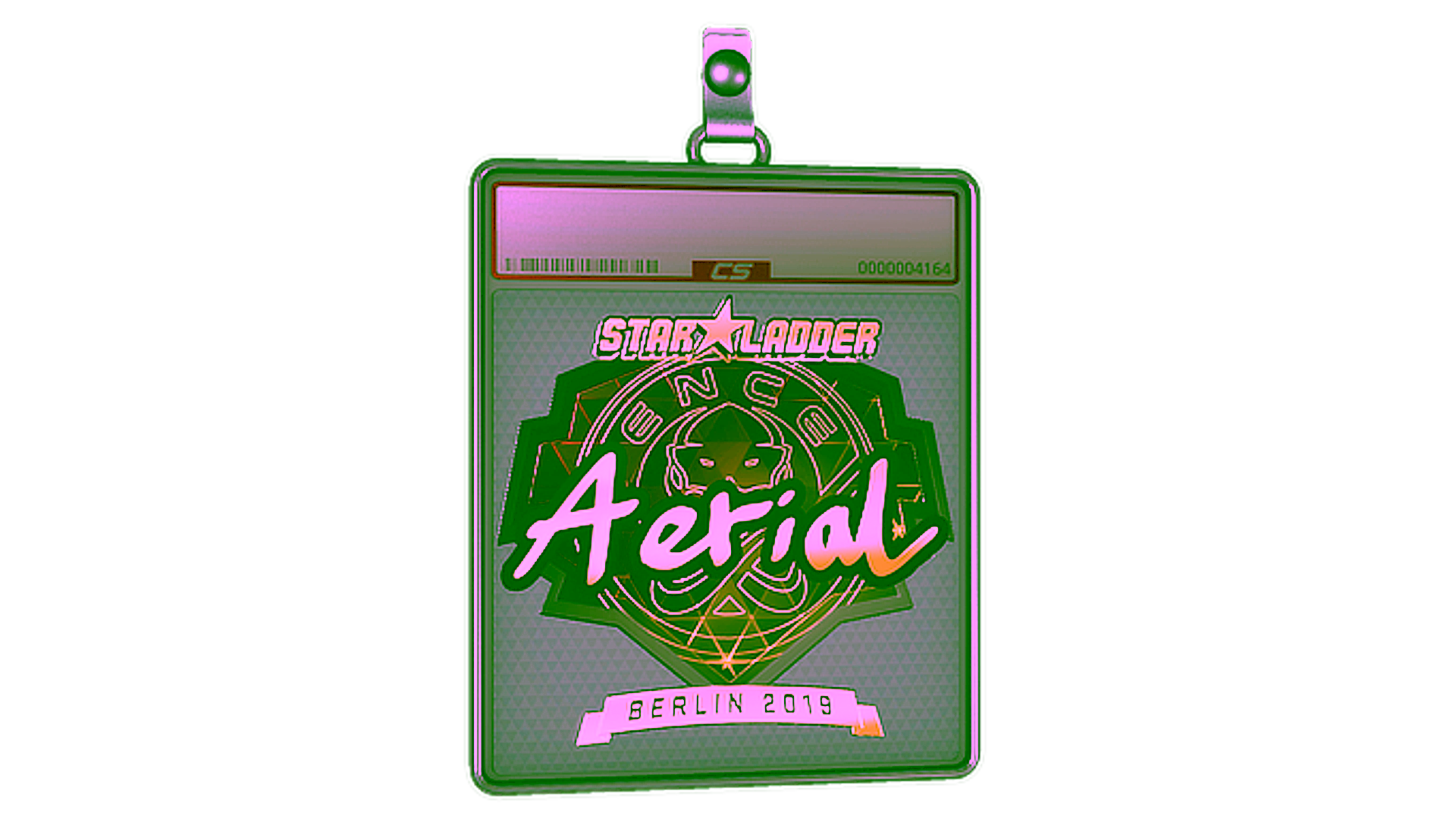 Display for Sticker Slab | Aerial (Gold) | Berlin 2019