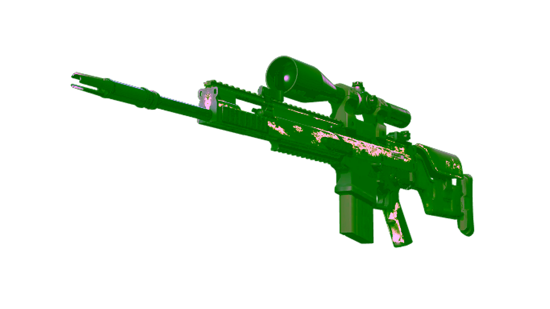 Display for StatTrak™ SCAR-20 | Outbreak (Battle-Scarred)