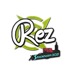 Sticker REZ Stockholm 2021