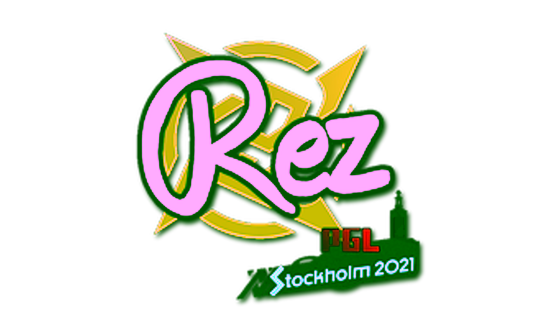 Display for Sticker | REZ | Stockholm 2021