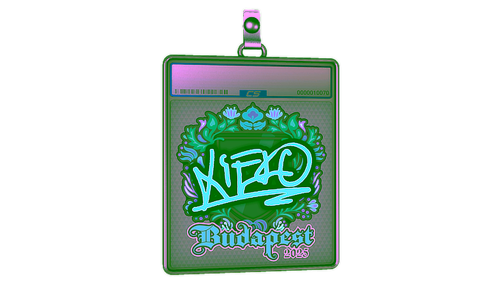 Display for Sticker Slab | xiELO | Budapest 2025
