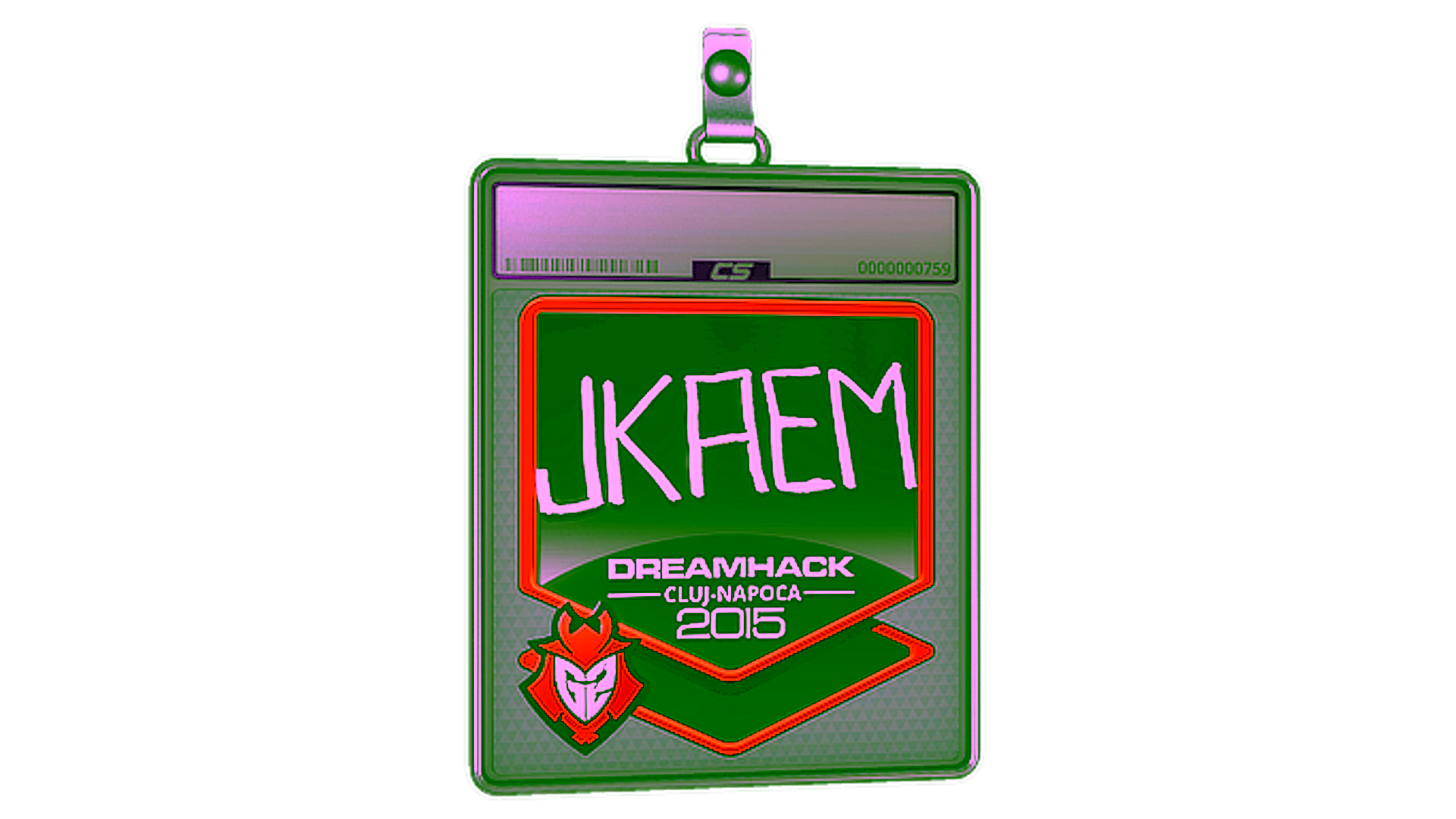 Display for Sticker Slab | jkaem (Foil) | Cluj-Napoca 2015