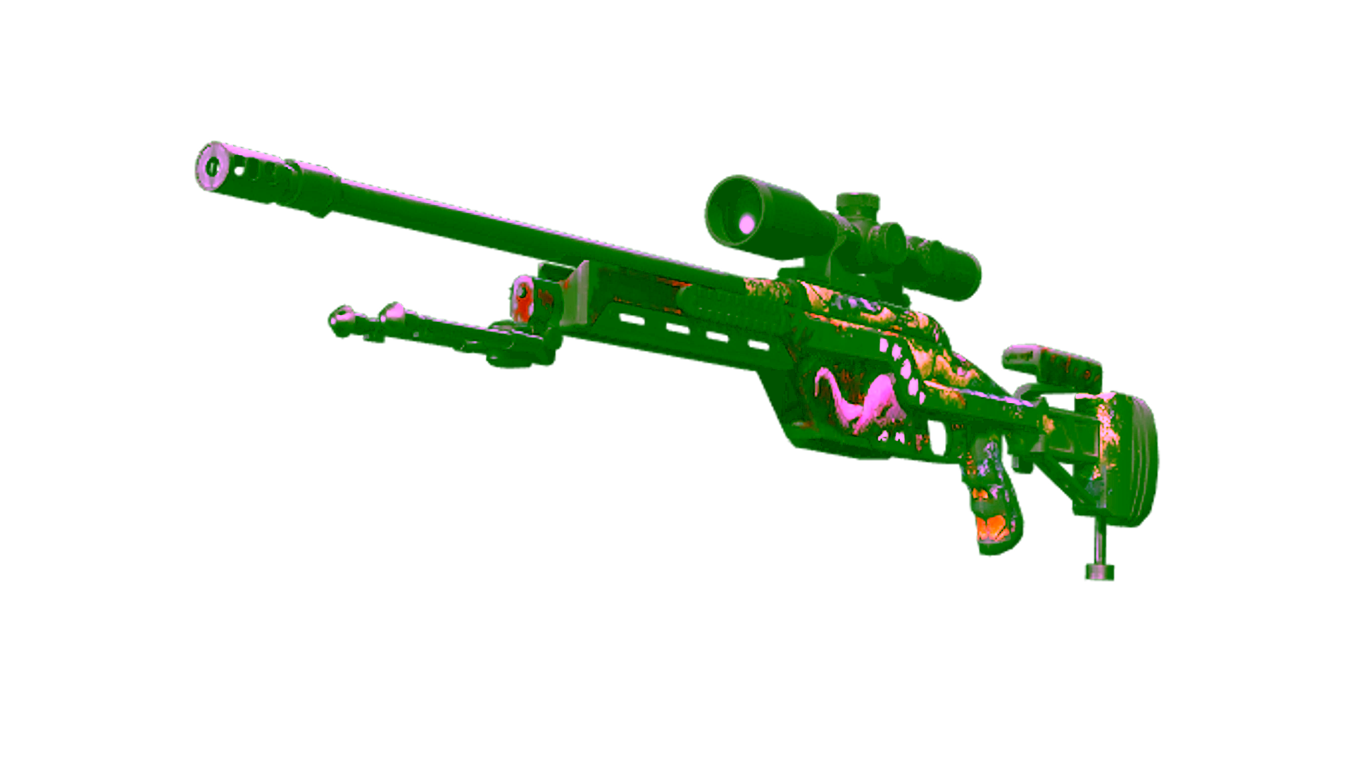 Display for SSG 08 | Bloodshot (Battle-Scarred)