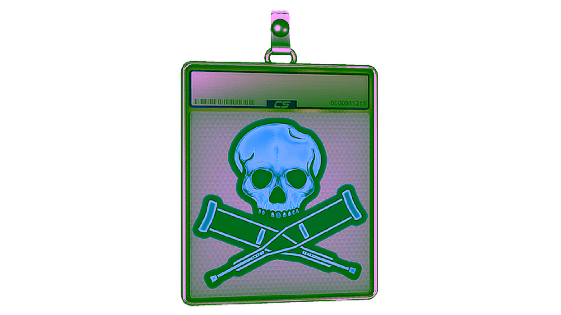 Display for Sticker Slab | Radiograph (Holo)