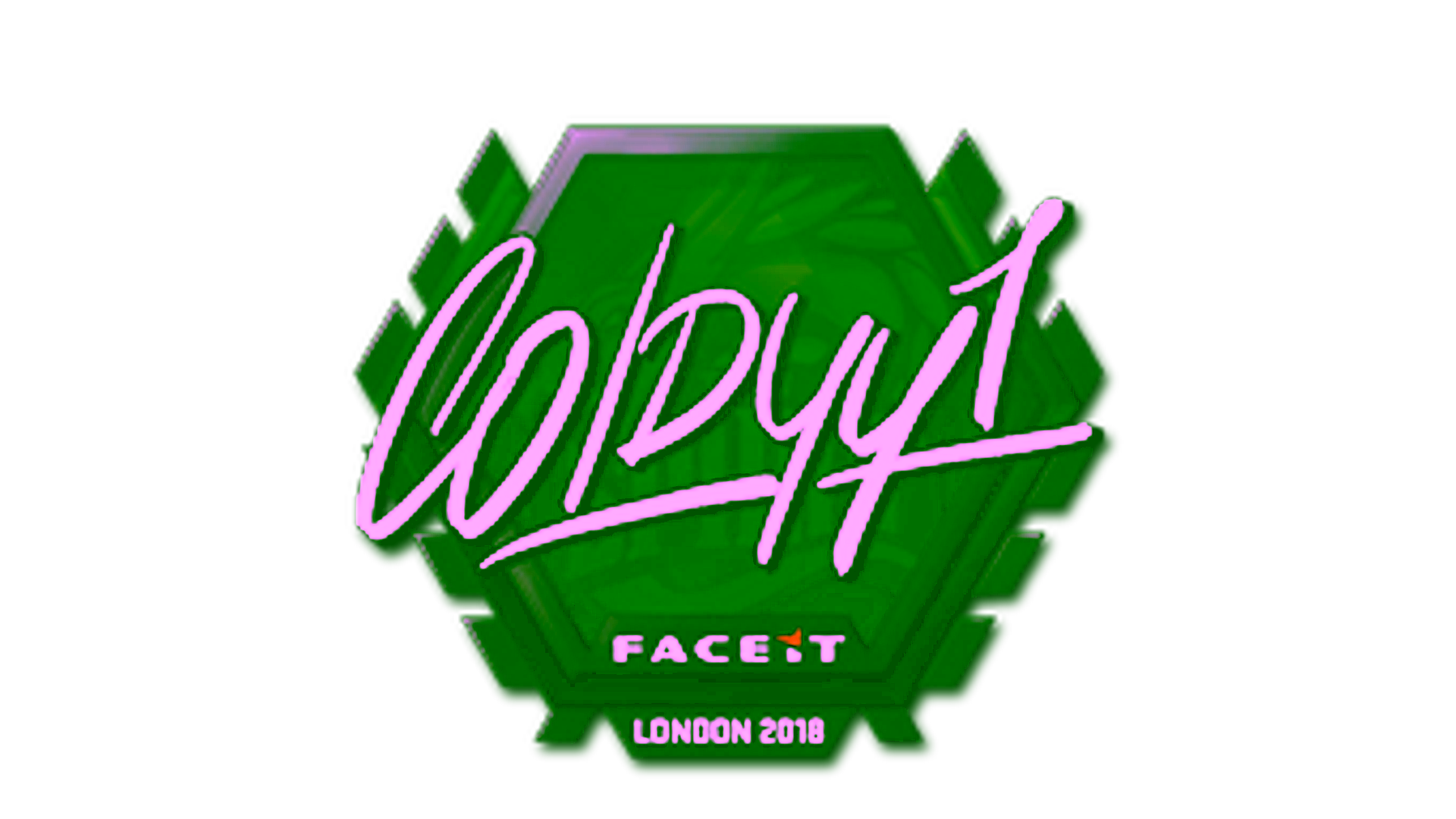 Wyświetl dla Sticker | COLDYY1 | London 2018