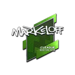 Sticker markeloff Boston 2018