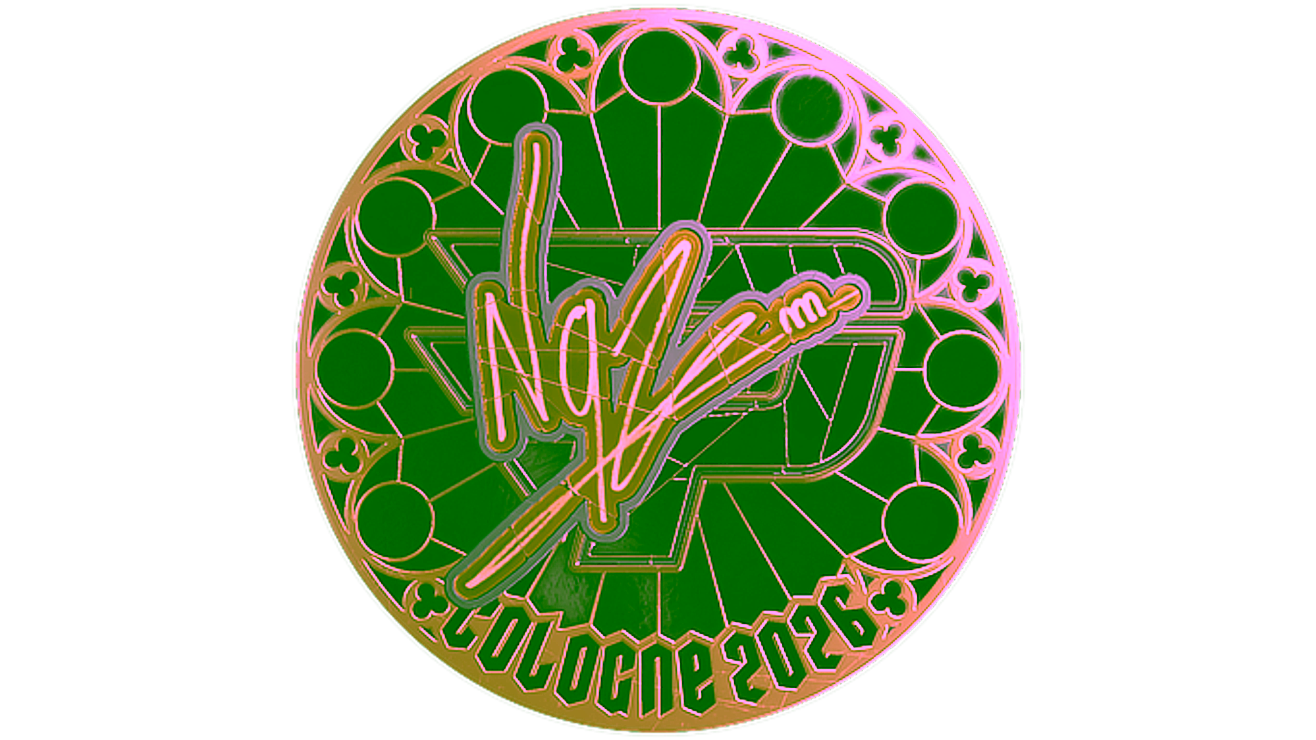 Affichage pour Sticker | NQZ (Gold) | Cologne 2026