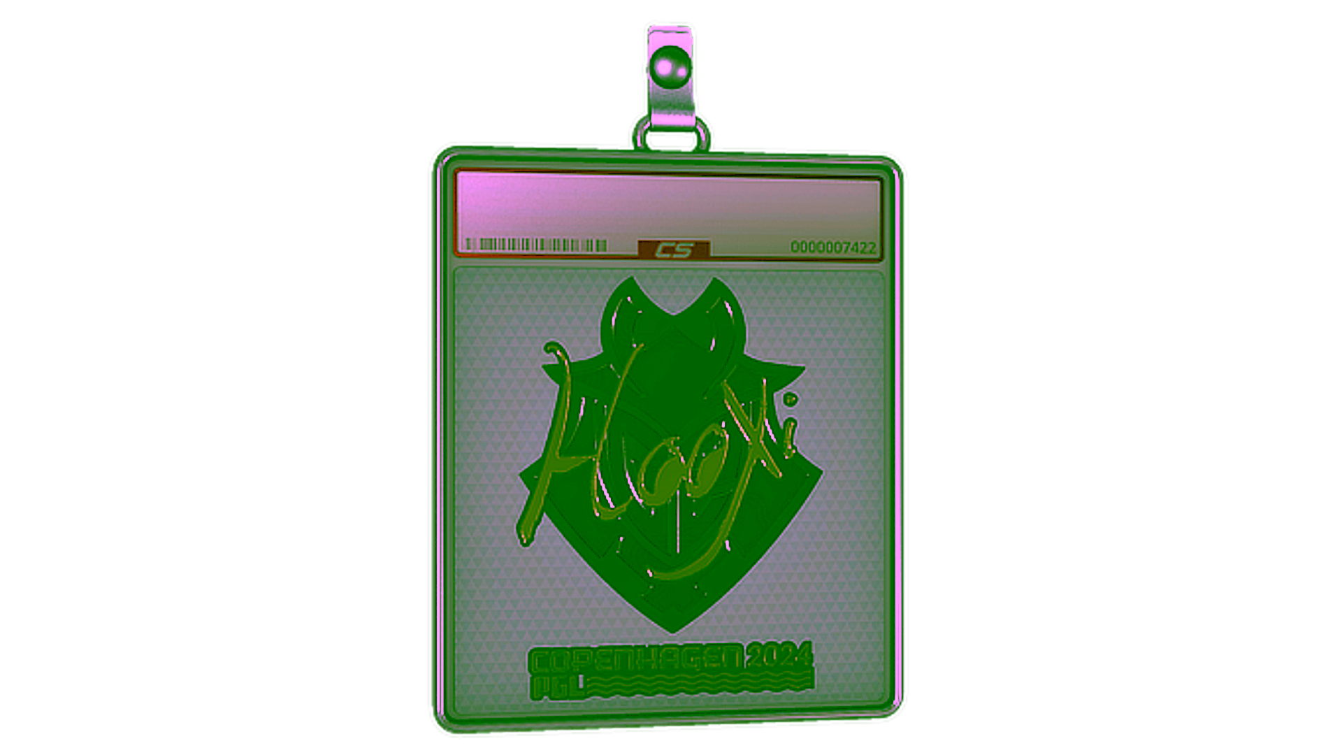 Display for Sticker Slab | HooXi (Gold) | Copenhagen 2024