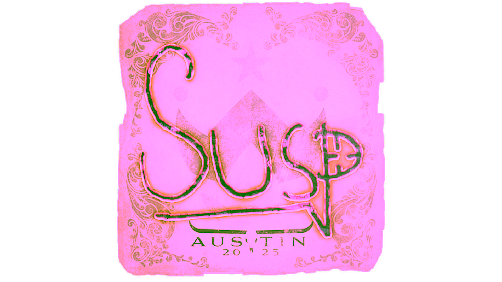 Display for Sticker | susp | Austin 2025