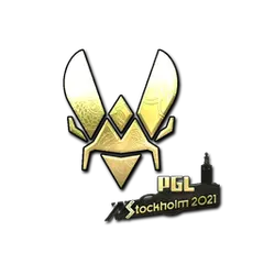 Sticker | Vitality (Gold) | Stockholm 2021