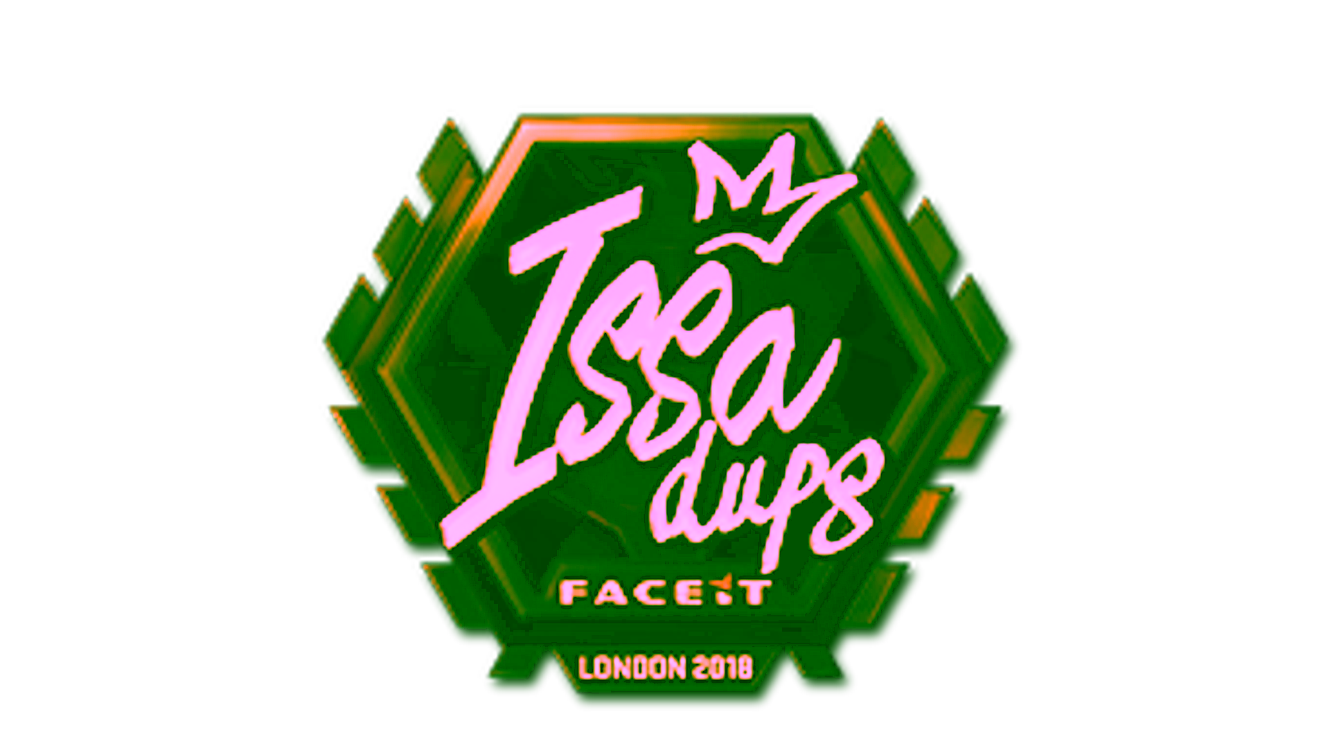 Display for Sticker | ISSAA (Gold) | London 2018