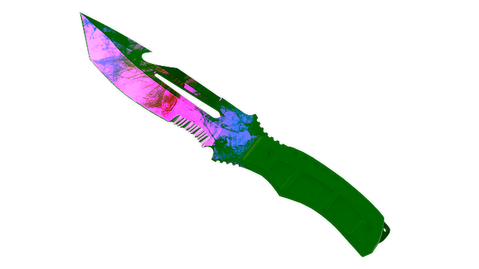 Display for ★ StatTrak™ Survival Knife | Doppler Phase 1 (Minimal Wear)