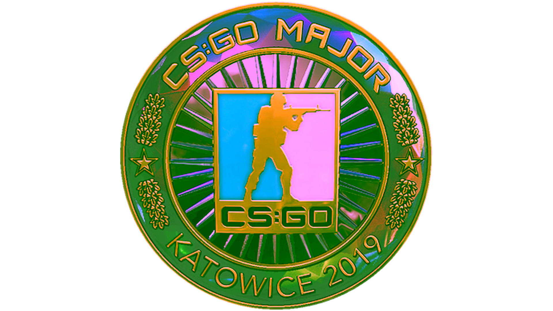 Display for Katowice 2019 Diamond Coin