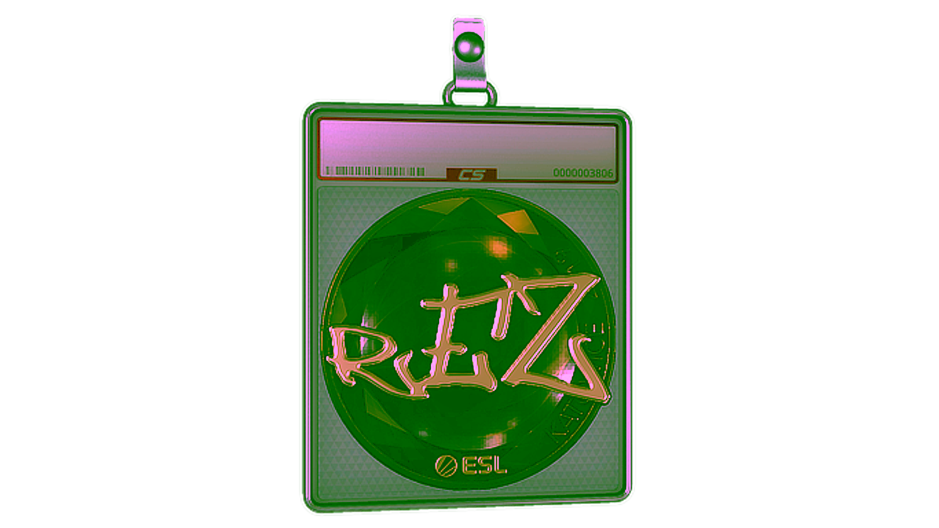 Display for Sticker Slab | REZ (Gold) | Katowice 2019