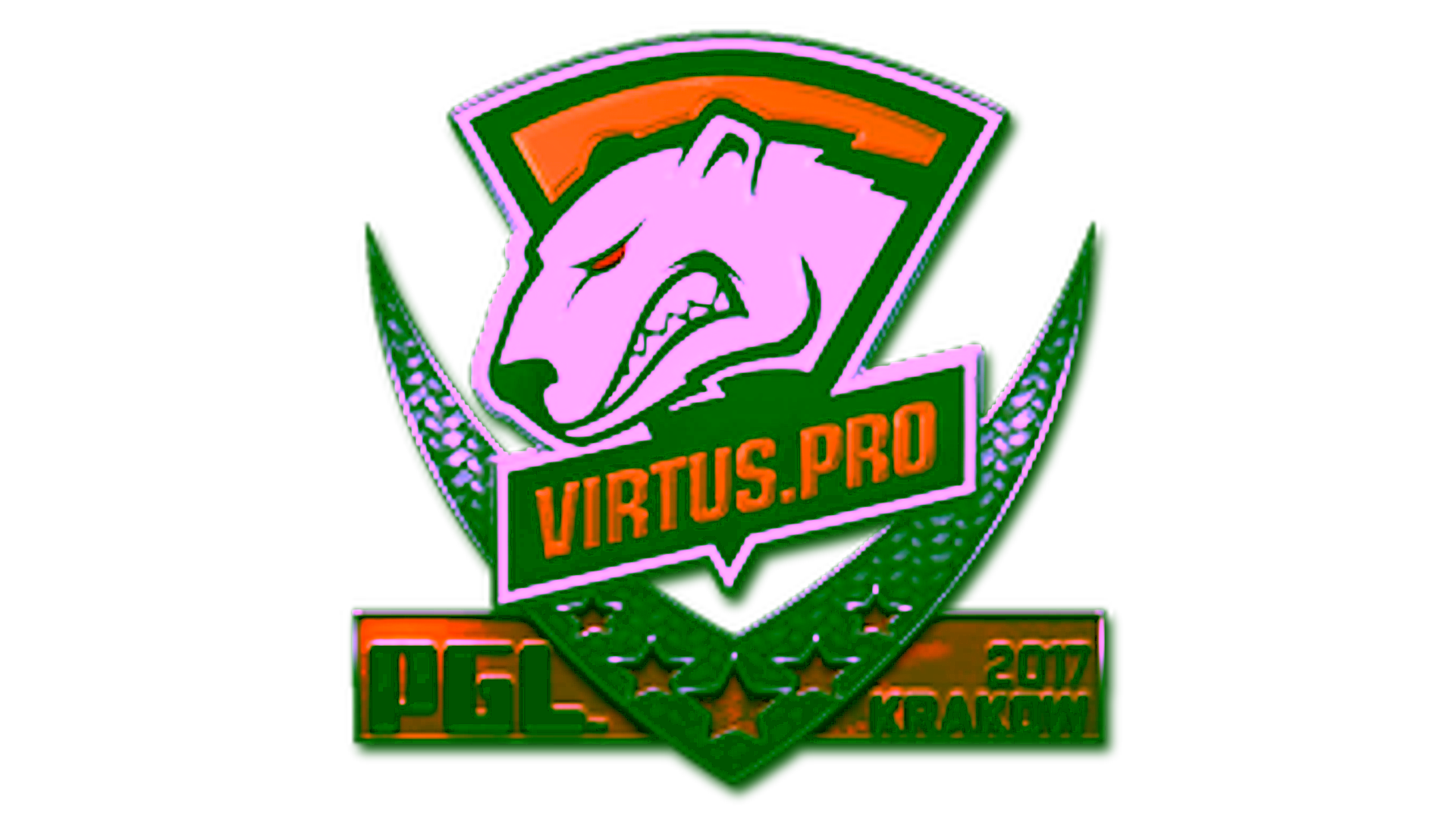 Display for Sticker | Virtus.Pro (Foil) | Krakow 2017