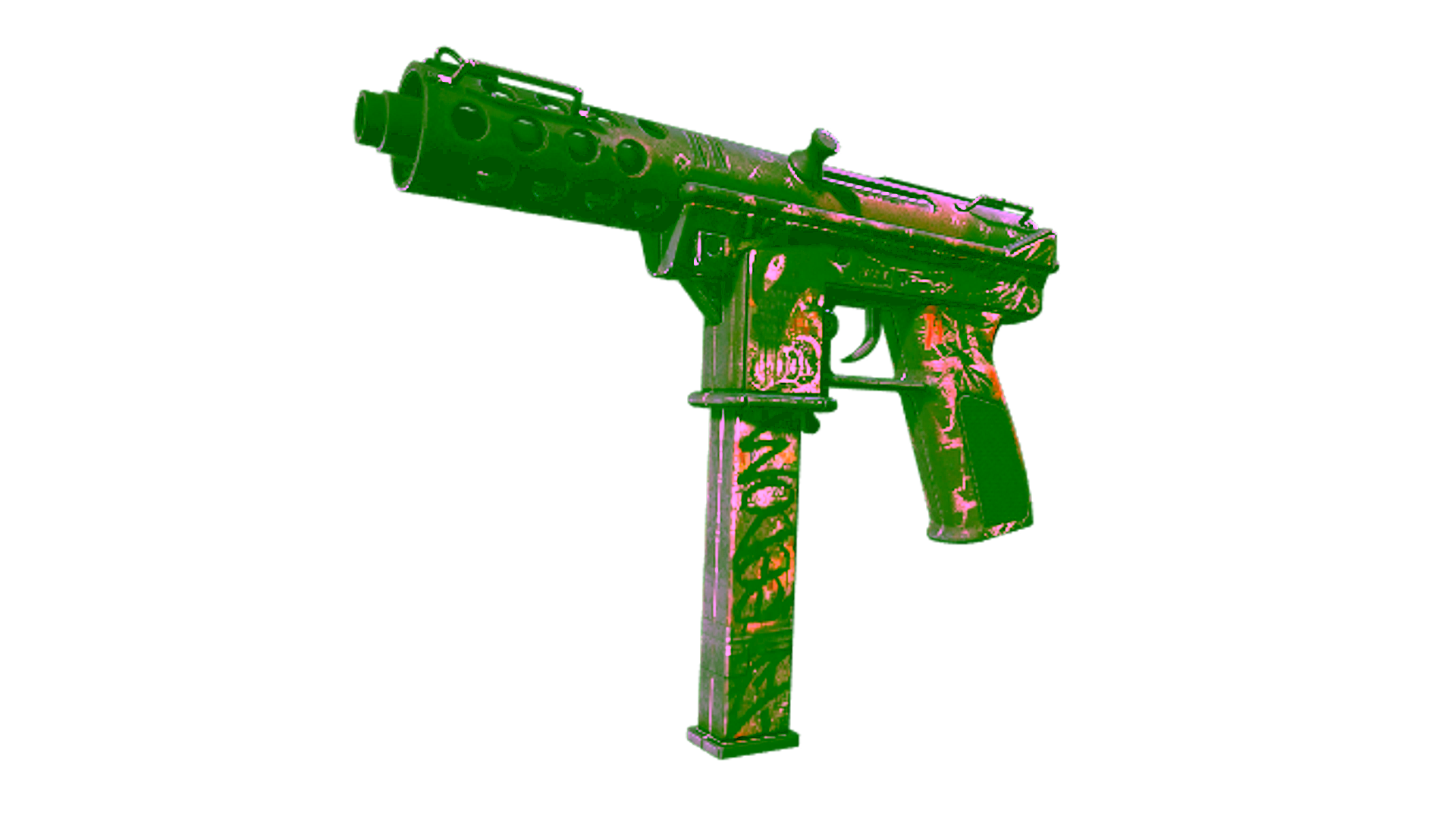Display for StatTrak™ Tec-9 | Rebel (Battle-Scarred)