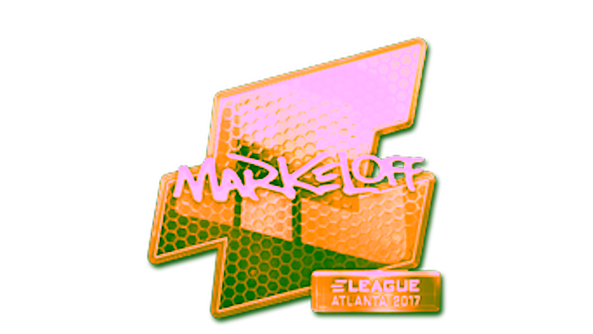 Display for Sticker | markeloff (Gold) | Atlanta 2017