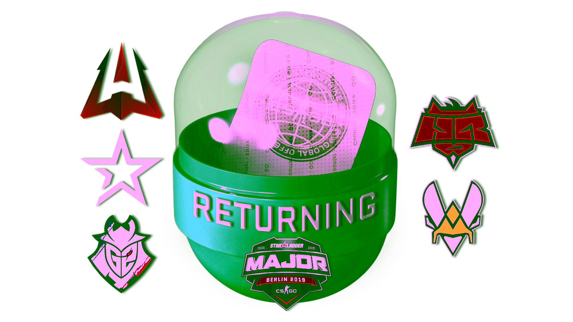 عرض لـ Berlin 2019 Returning Challengers (Holo-Foil)