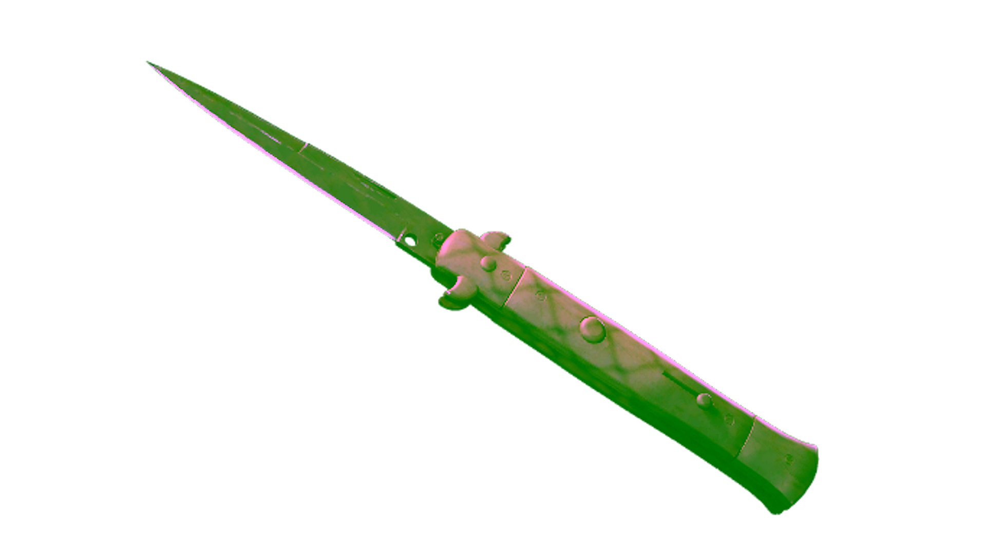 Display for ★ Stiletto Knife | Safari Mesh (Well-Worn)