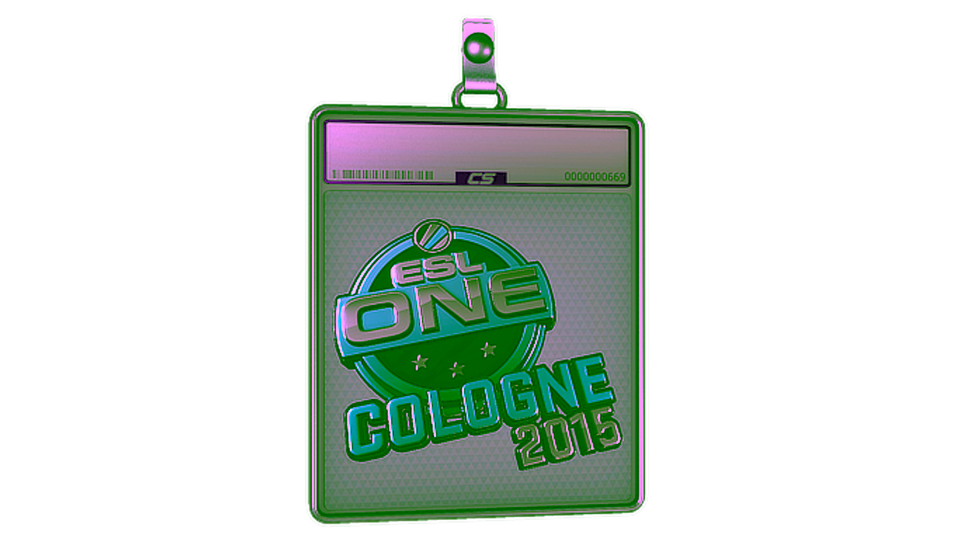 Rodyti Sticker Slab | ESL (Foil) | Cologne 2015
