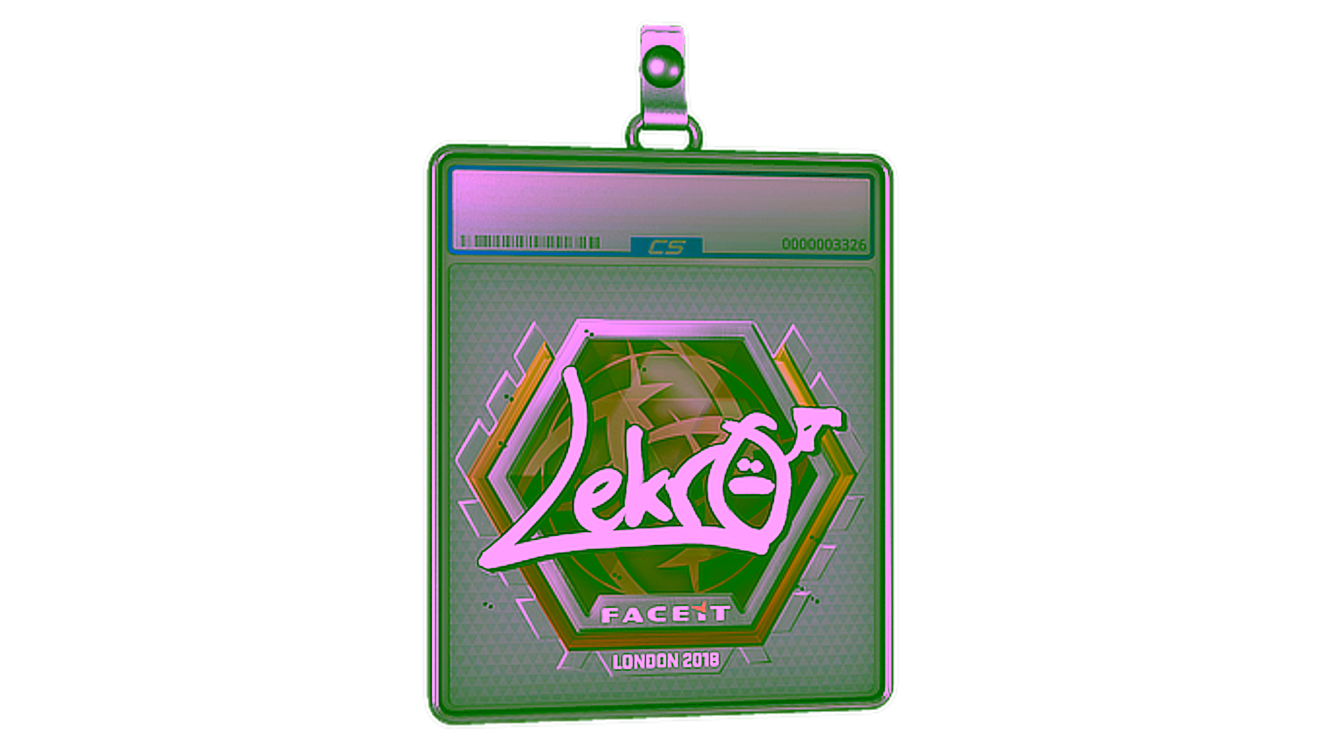 Display for Sticker Slab | Lekr0 | London 2018