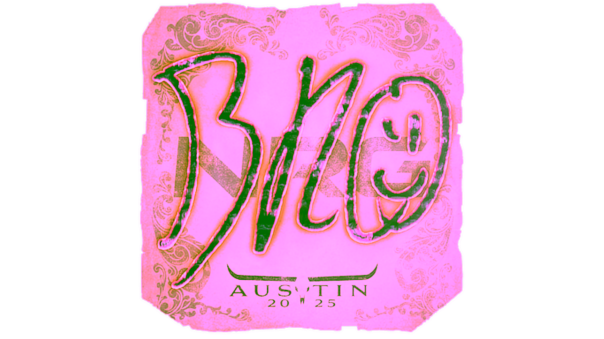 Display for Sticker | br0 | Austin 2025