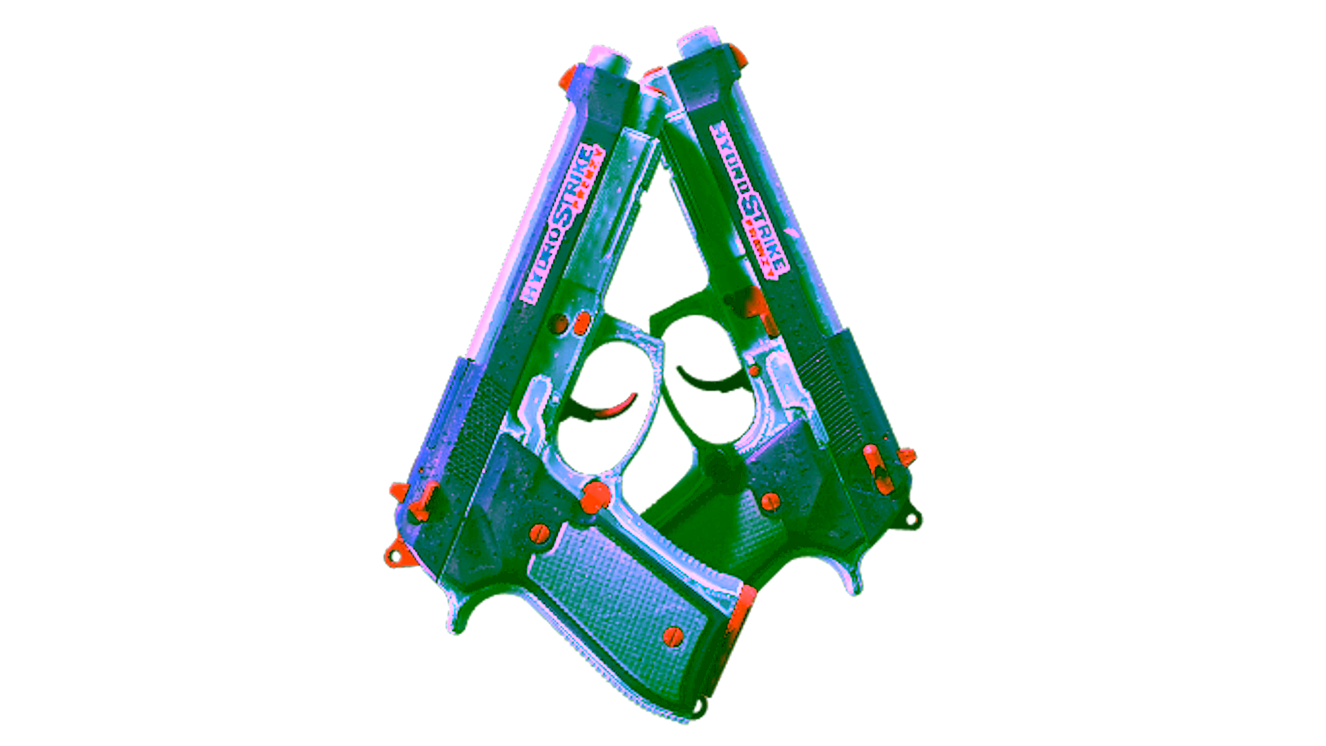 Display for Dual Berettas | Hydro Strike (Minimal Wear)